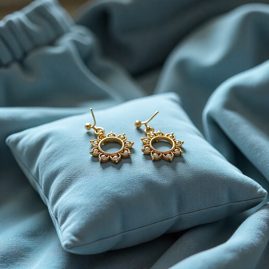 The Earrings That Turn Sweatpants Into a Look